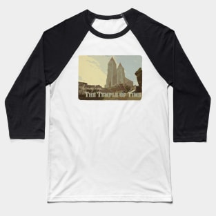 Temple of Time Baseball T-Shirt